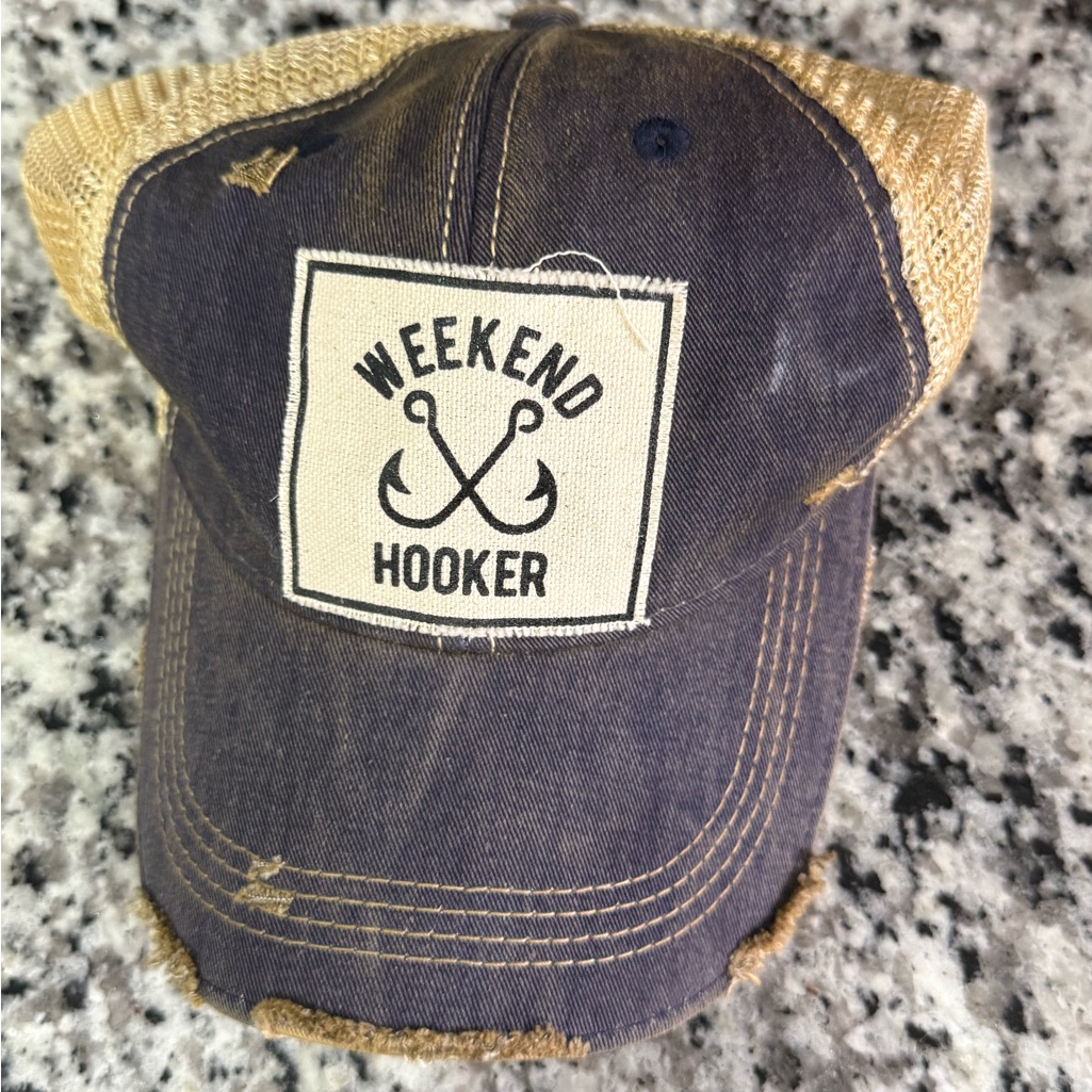 Weekend Hooker Distressed Cap Weekend Hooker Distressed Cap